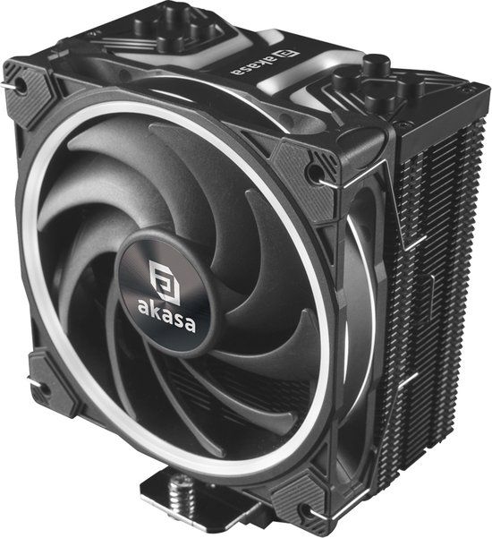Akasa Soho H4 Plus CPU-koeler Zwart