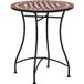 Maison Exclusive - Ensemble de 3 pièces pour bistrot, mosaïque en céramique et terre cuite