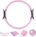 BeltAvenue Holding B.V. Set d'anneaux et de ballons de Pilates, anneaux de Pilates, ballon de yoga et set de bandes de résistance, multicolore