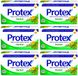 Protex Savon pour les mains Herbal - Antibactérien - 6 x 90g - Soin & Hydratant - Pain de savon