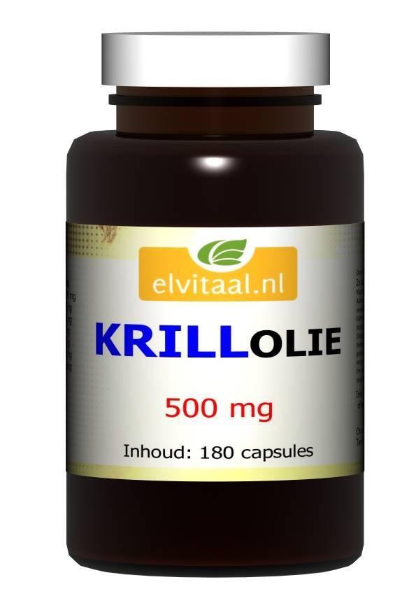 Elvitaal Krill Olie Capsules 180st