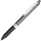 Pentel K497 Gel roller, 0,35 mm, zwart, 12 stuks
