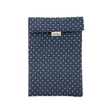 Koala Eco Friendly Snackhouder biologisch katoen, 26 x 17,5 cm, blauw
