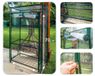 NEO tools 15-910 Serre pliante - 46 x 24 x 80 cm - Structure métallique - Film PVC