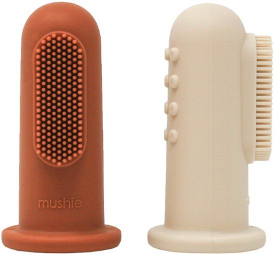 Mushie Tandenborstel Shifting Sand/Clay - 0810052460185
