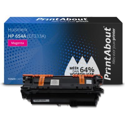 PrintAbout Compatible HP 654A (CF333A) Magenta Toner Cartridge