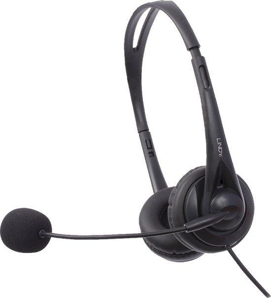 LINDY 42870 Headphones with Microphone