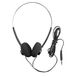 Hama Slight II Headset Bedraad Hoofdband Muziek Zwart
