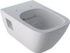 Geberit Renova Plan Toilet suspendu - Sans bride - Inox - Blanc
