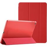 ProCase Hoes voor iPad 9,7 inch 6e generatie 2018/5e generatie 2017 model A1893 A1954 A1822 A1823, beschermhoes Smart Cover voor iPad 6 / iPad 5 - rood