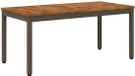 vidaXL Salontafel Natuurlijk en Koffie 45 x 100,5 cm