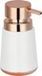 MSV LENA Zeepdispenser - Wit - Kunststof - 250 ml