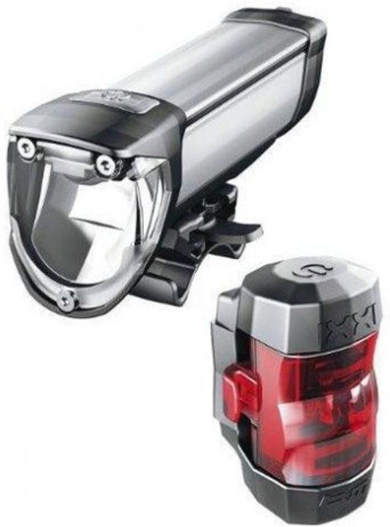 Busch & Müller IXON Core/IXXI Fietskoplamp - LED - Accu/Batterij - Zwart