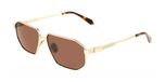 Ferragamo SF340S Or mat 59/14/145 Homme Lunettes de soleil