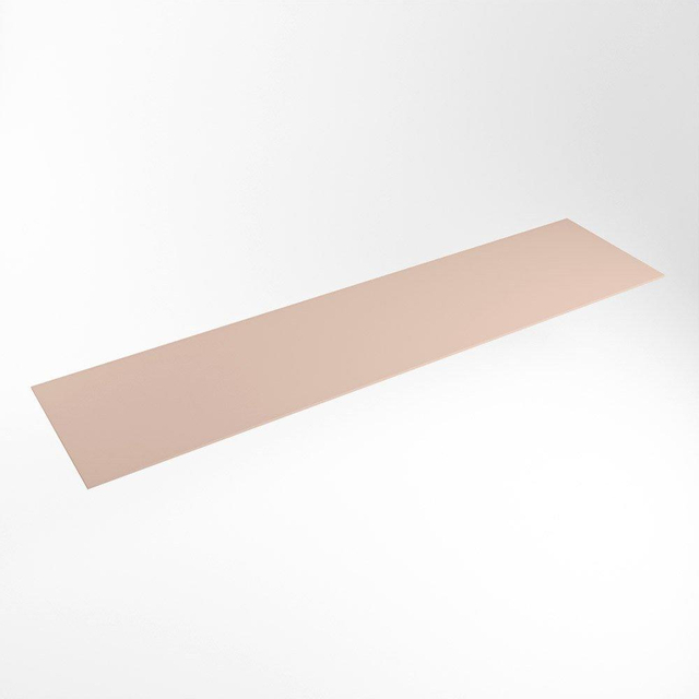 Mondiaz Mondiaz TOP 51 Topblad - 210x51x0.9cm - geschikt voor afdekplaat - Solid surface - Rosee XIM49897Rosee