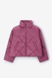 Sissy-Boy Paarse quilted jas