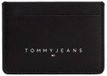 Tommy Hilfiger Accessoires Boutons de manchette Rectangle Cuir Noir