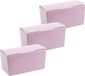 Santex boîte cadeau/boîte de bonbons - 12 x 6 cm - remerciement de mariage - 50 pièces - lilas