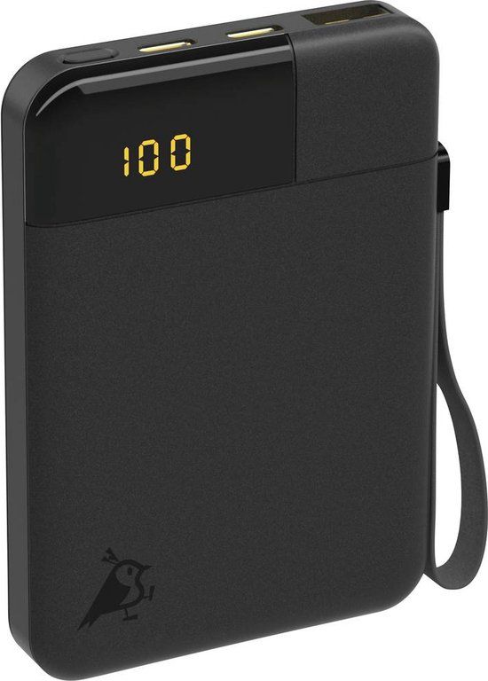 Aqiila Powerbird B5 Powerbank 5000mAh - Zwart