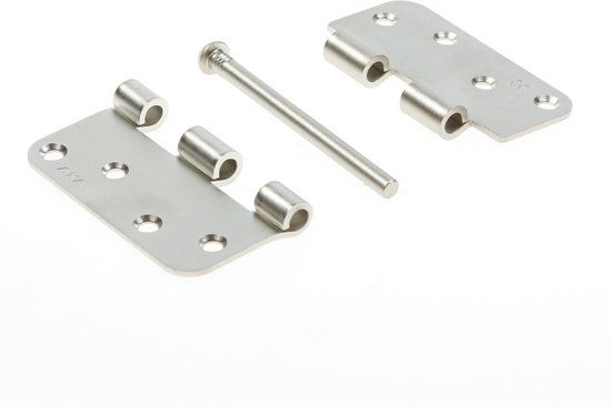 Axa Scharnier ronde hoeken RVS 89 x 89mm 1105-25-83/7K