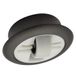 WAGNER Soft zwenkwiel/boorrol ROLLER-MINI - diameter Ø 27 mm, behuizing kunststof zwart Ø 65/50 x 17/14 mm, drukveer, metalen stift, draagkracht 50 kg - Made in Germany - 01708101