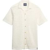Superdry - Gebreid overhemd met textuur - Heren - Shirts