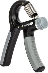 VirtuFit Verstelbare Handknijper - Handtrainer - 10 tot 40 kg - Zwart/Grijs