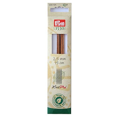 Prym 223131 kousenbreinaalden NATURAL 15 cm 2,50 mm