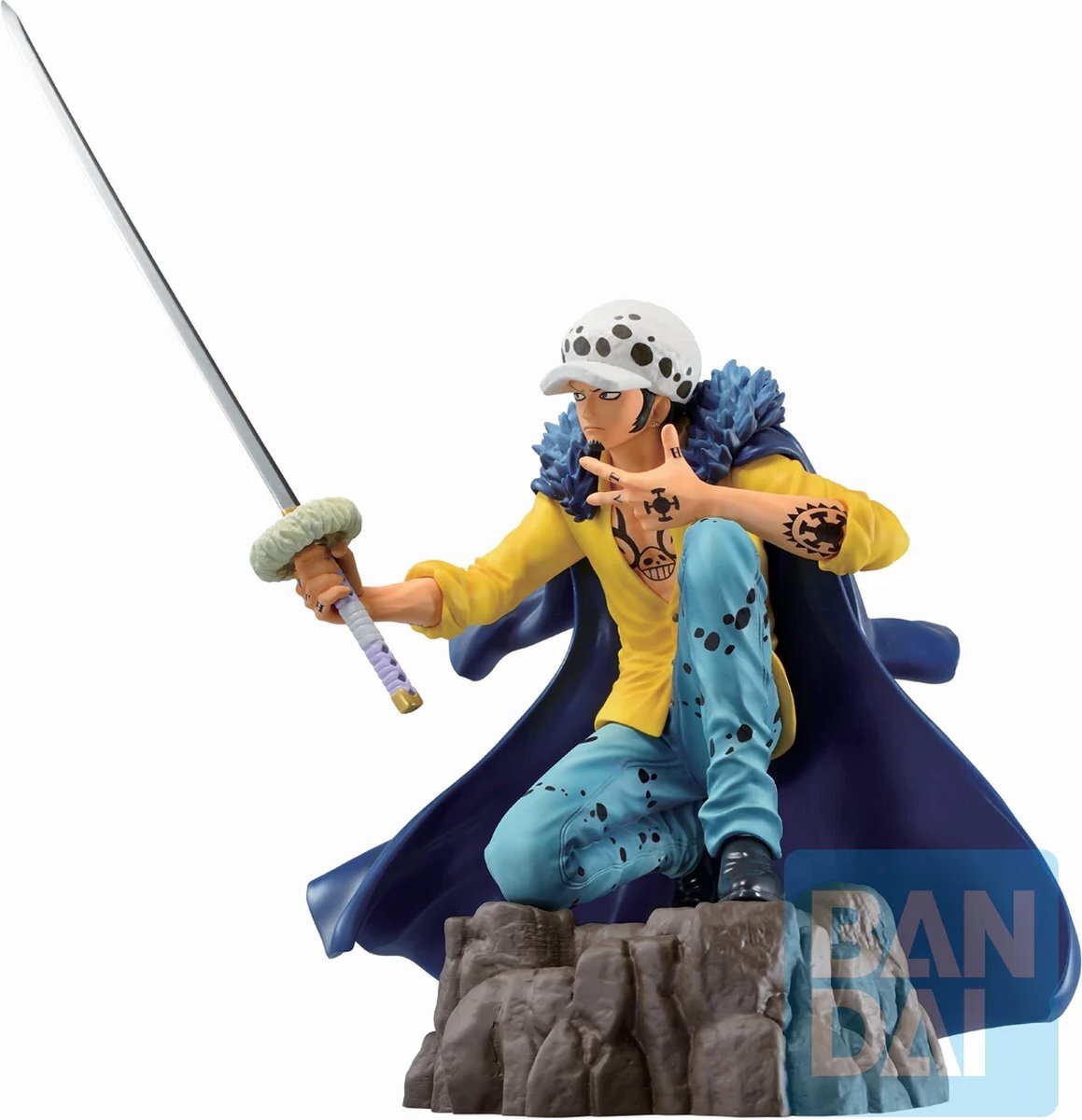 Bandai Ichibansho ONE PIECE - Trafalgar Law Wando Country - Figurine Ichibansho 12cm