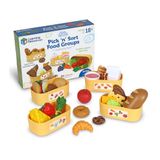 Learning Resources New Sprouts Kies en Sorteer Voedselgroepen, vanaf 18 maanden, kruidenierswinkel doe-alsof-spel, speelkeuken accessoires, speelvoedsel voor peuters