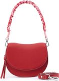 FREDsBRUDER schoudertas That’s My Bag Collection Saddle Cherry Red