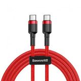 Baseus Cafule USB-C naar USB-C Kabel 1m 60W Rood
