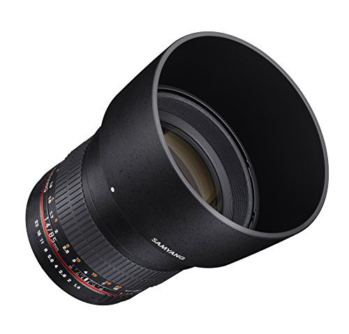 SAMYANG Samyang F1.4 lens, 85 mm, Nikon, zwart