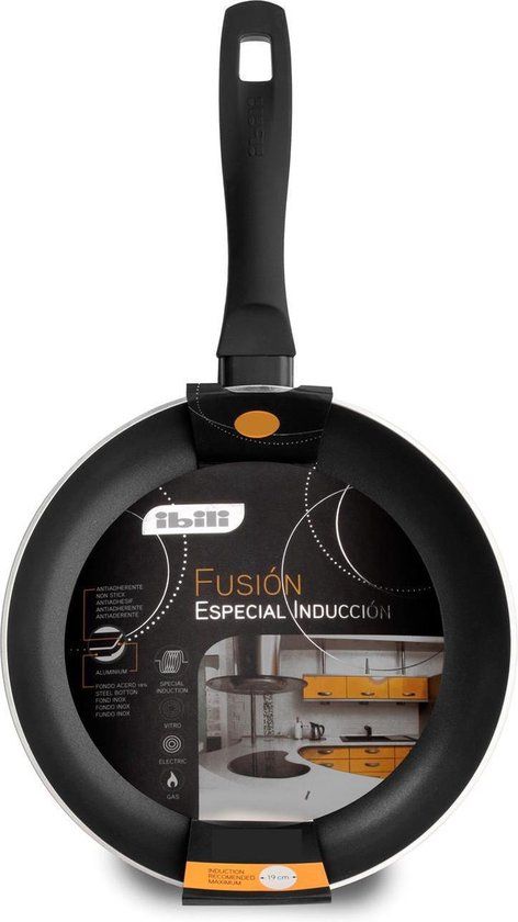 Ibili Fusión Koekenpan - Ø 30 cm - Zwart - PFAS-vrij