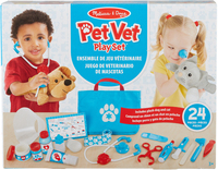 Melissa & Doug - Dierenarts speelset - 24-delig - Inclusief opbergtas