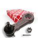 febi bilstein 41308 Pitman Arm met kasteelmoer en splitpen, pak van één | Compatibel met: MITSUBISHI L200, PAJERO SPORT I