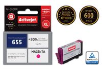 ActiveJet AH-655MR Magenta Inktcartridge (vervanging HP 655 CZ111AE)