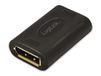 LogiLink DisplayPort AV Adapter [1x DisplayPort - 1x DisplayPort] Zwart