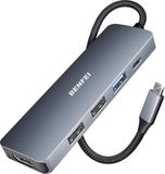 BENFEI USB C Hub 5in1 - Spacegrey