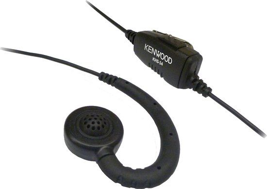 Kenwood KHS-34 - Headset - Zwart