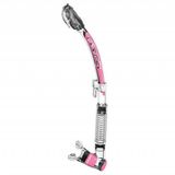 Cressi Itaca Ultra Dry snorkel - Transparant / Pink