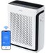 LEVOIT Vital 100S Air Purifier, Smart HEPA Filter, Dust and Allergen Remover, White