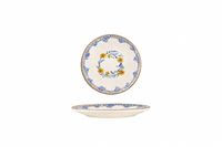 Bonna Dessertbord - Retro Floral - Porselein - 17 cm - set van 6