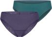 Schiesser Rioslip Invisible Soft Lace Vrouwen indigo,grün Effen