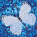 Diamond Dotz Papillon Blanc Diamond Painting 30x30 cm