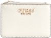 GUESS Laurel II SLG Card Case Bone crème