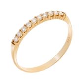 Orphelia RD-3007/55 - Ring - geelgoudkleurige 18 Karaat - Diamant 0.20 ct