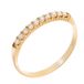 Orphelia RD-3007/55 - Ring - geelgoudkleurige 18 Karaat - Diamant 0.20 ct