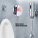 Toiletbril automatique avec capteur et jet d'eau