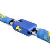 Viro Supermorso, motor- en scooterketting, 120 cm, 7 mm | Met hangslot, scheur- en snijbestendige stang